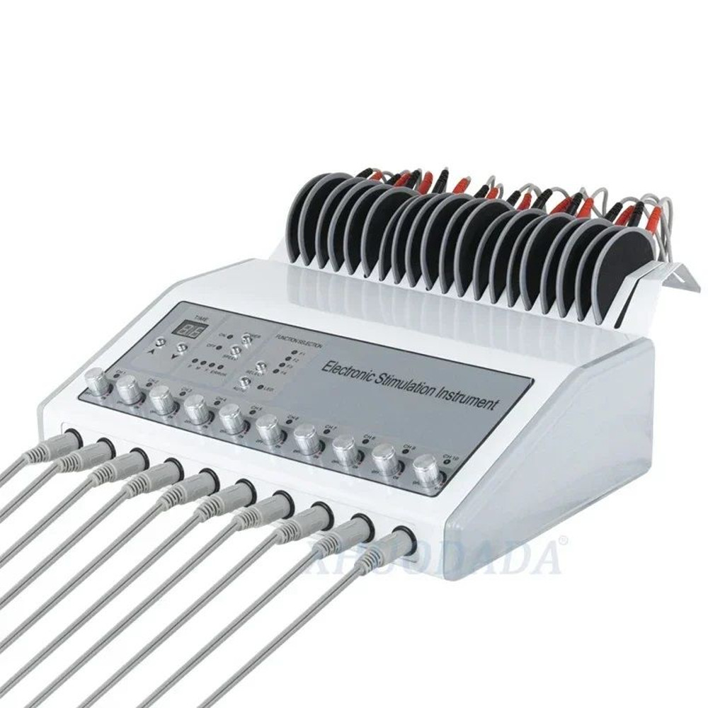 EMS Muscle Stimulator Machine Electric Weight Loss Body Toning with Russian Waves Technology