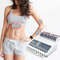 EMS Muscle Stimulator Machine Electric Weight Loss Body Toning with Russian Waves Technology