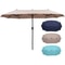 Large Patio Umbrella Outdoor DoubleSided Market Canopy Extra Large Table Umbrella With Easy Crank F 1