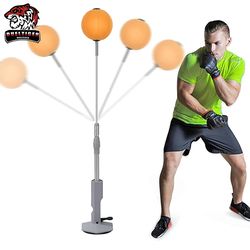 adjustable suction cup boxing reflex bag for teens & adults, lightweight home speed bag for agility, and stress relief