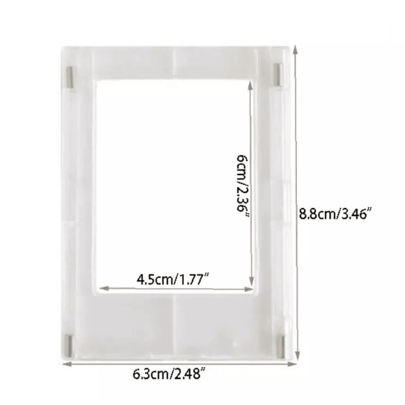 Refrigerator Magnets Fridge Magnetic Photo Frame For Polaroid Fujifilm Instax Mini Photos 2