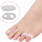 Silicone Gel Toe Separator Corrector Orthotics Straightener Bunion Relief Soft Toe Spacers For Foot 1