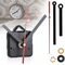 Clock Movement Mechanism Quartz Wall DIY Hands Repair Replacement Tool Parts Kit Silent Sweep Motor 0