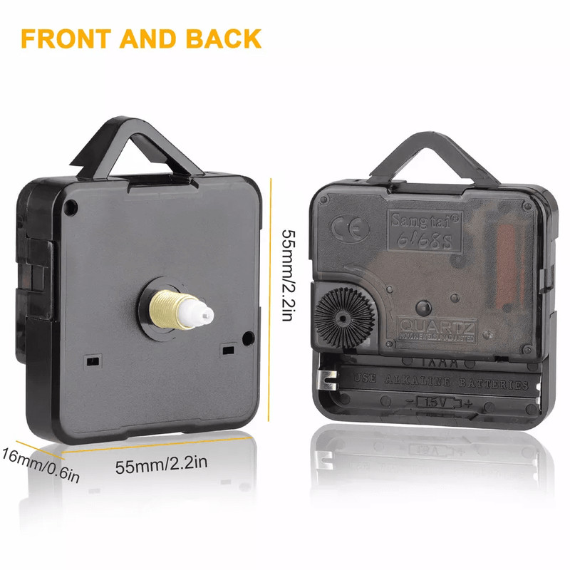 Clock Movement Mechanism Quartz Wall DIY Hands Repair Replacement Tool Parts Kit Silent Sweep Motor 4