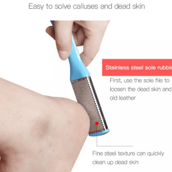 double side feet hard dead skin file callus remover foot scrubber for pedicure care