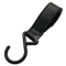 Leather Metal Baby Stroller Hook Clip Hanger Anti Slip Carabiner Spring Clip Heavy Duty Bag Holder 6