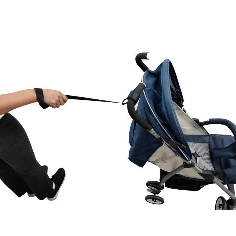 Leather Metal Baby Stroller Hook Clip Hanger Anti Slip Carabiner Spring Clip Heavy Duty Bag Holder 2