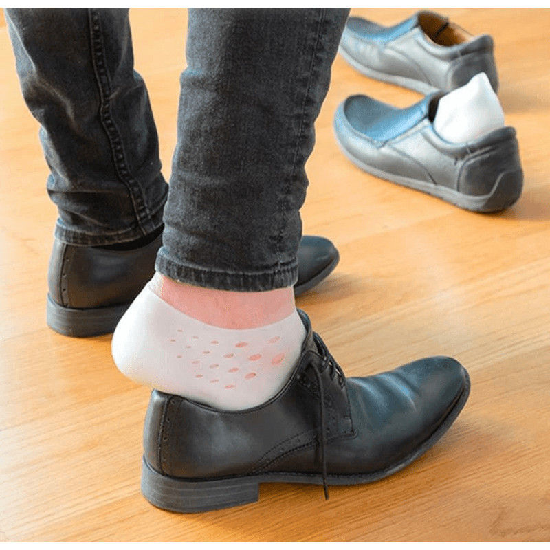 Invisible Height Increase Silicone Insoles Pads Set Concealed Footbed Enhancers For Men And Women S 0