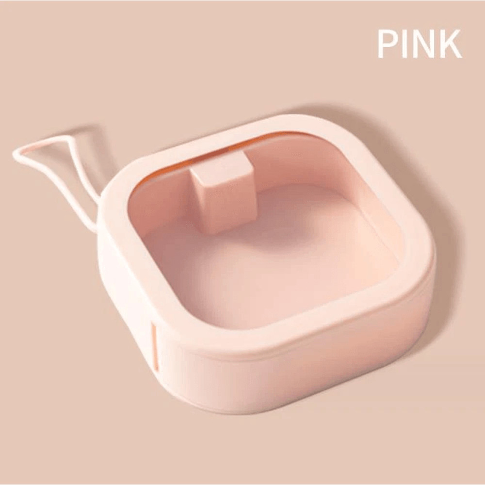 Orthodontic Retainer Holder Storage Box Dental Denture Case Mouthguard Container For Travel And Dai 8