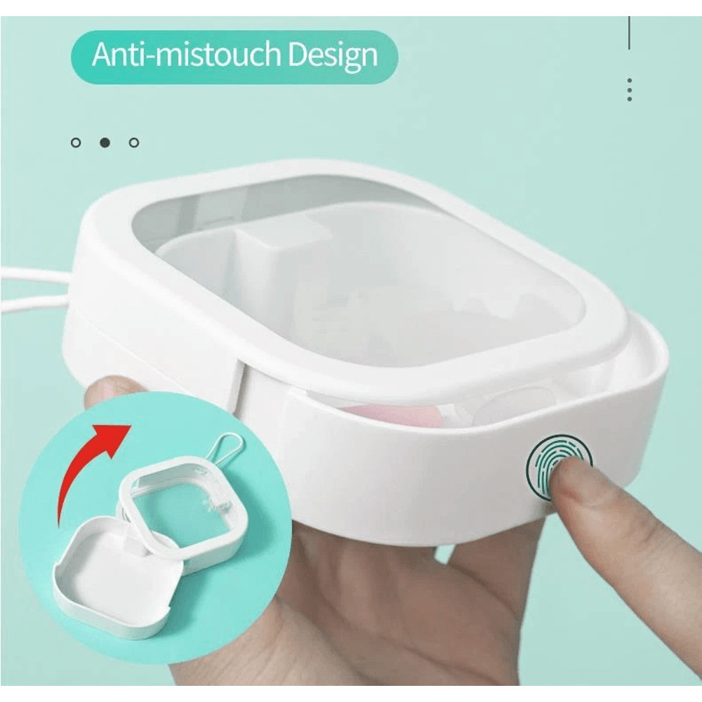 Orthodontic Retainer Holder Storage Box Dental Denture Case Mouthguard Container For Travel And Dai 4