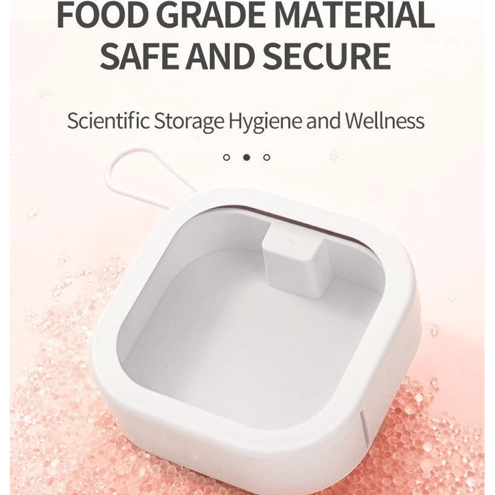 Orthodontic Retainer Holder Storage Box Dental Denture Case Mouthguard Container For Travel And Dai 6