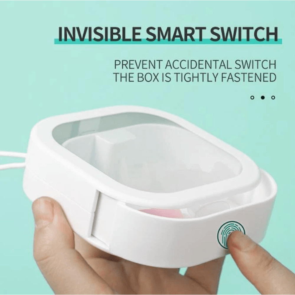 Orthodontic Retainer Holder Storage Box Dental Denture Case Mouthguard Container For Travel And Dai 5