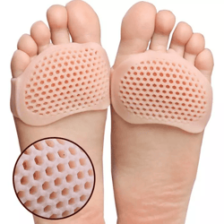 protector silicone front pads heel spur ankle gel support pain relief cushions for foot care, soft ankle sleeve pads