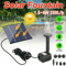 Solar Power Fountain Submersible Floating Water Pump For Bird Bath Pond Garden Decor 0