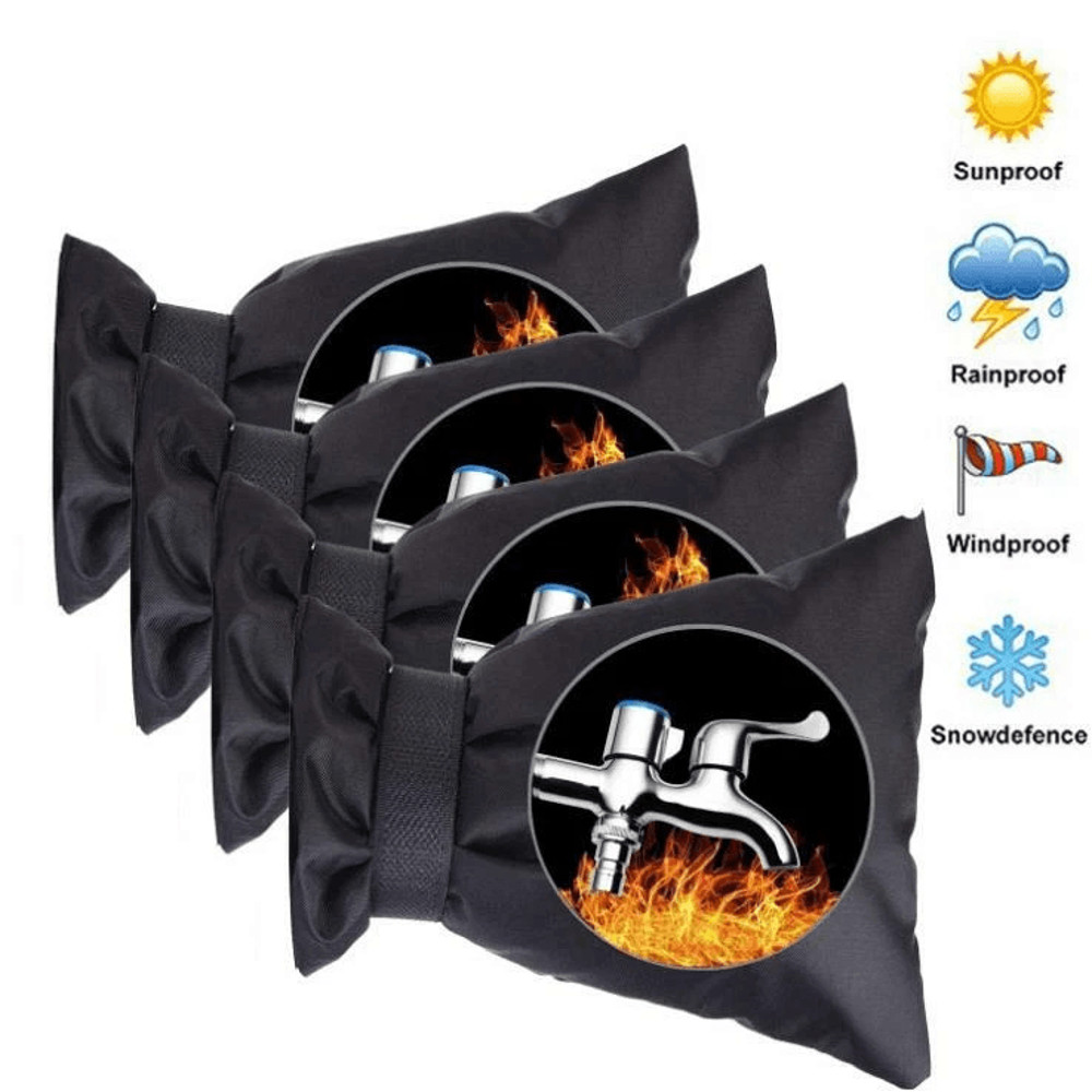 Winter Outdoor Garden AntiFreeze Faucet Protective Cover Protector Sock For Cold Weather Water Spig 1