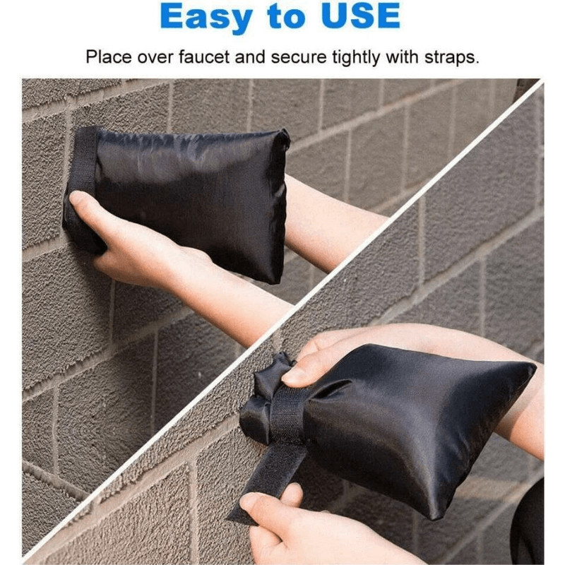 Winter Outdoor Garden AntiFreeze Faucet Protective Cover Protector Sock For Cold Weather Water Spig 7