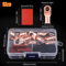 AWG Gauge Copper Lugs With BLACK RED Heat Shrink End Ring Terminals Wire Connectors Kit 5