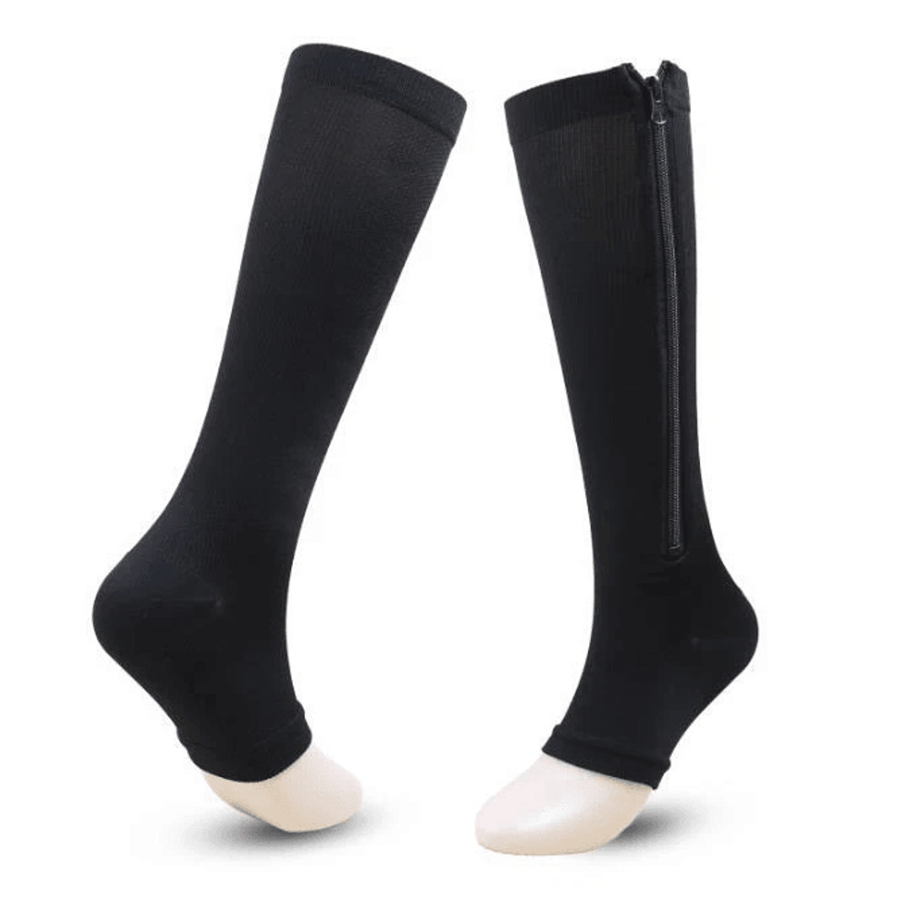 Compression Socks For Men Women Calf High Medical Anti Fatigue Stockings For Circulation Travel Spo 7