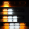 AmberWhite LED Car Truck Warning Hazard Flashing Beacon Strobe Light Bar LED UltraBright Grille Lig 2