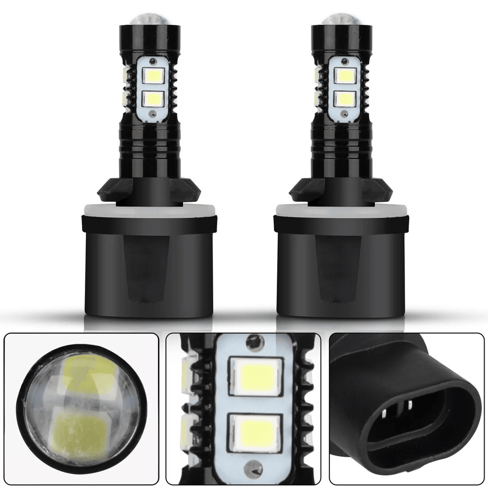 LED Fog Light Driving Bulbs Xenon White 4