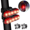 USB Rechargeable LED Bike Tail Light Waterproof Bicycle Safety Rear Lamp For Cycling 0