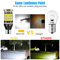 LED Reverse Backup Light Bulbs 6000K White Super Bright 2