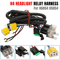 LED Headlight Relay Wiring Harness Kit 0