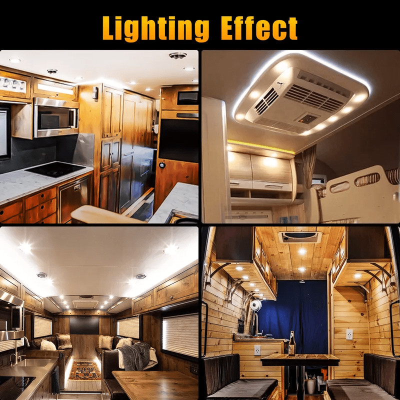 LED Interior Light Bulbs For RV Camper 6000K Super White Bright EnergyEfficient Lighting 2
