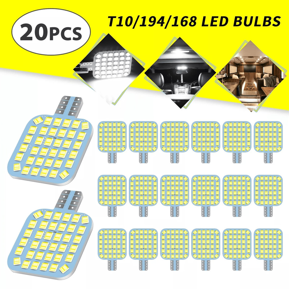 LED Interior Light Bulbs For RV Camper 6000K Super White Bright EnergyEfficient Lighting 0