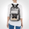 Heavy Duty Clear Backpack Waterproof Transparent Sling Bag SeeThrough Bookbag For School Work Trav 1