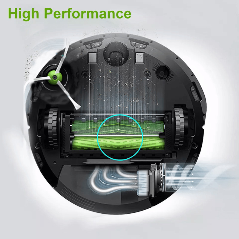 Replacement Roller Brushes For IRobot Roomba Compatible DoubleSided Rubber Brushes For Vacuum Clean 1