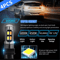 LED DRL Switchback Turn Signal Light Bulbs White Amber 2