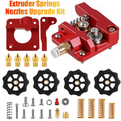 mk8 3d printer extruder springs nozzles upgrade kit