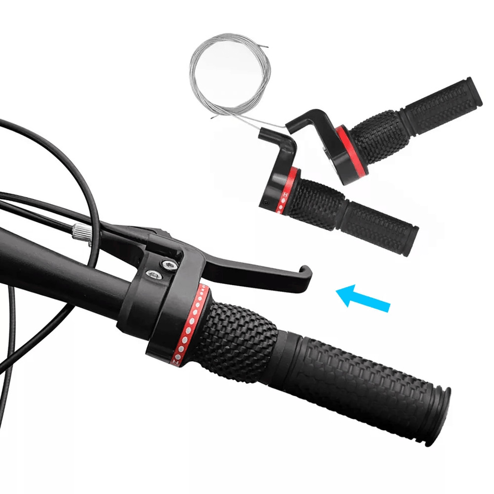 MTB Bike 21 Speed Shifter Set With Brake Shift Levers Mountain Road Bicycle Gear Grip Set For Foldi 1