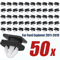 Front Windshield Molding APillar Trim Clips OEM Style Fasteners Set 0