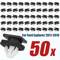 Front Windshield Molding APillar Trim Clips OEM Style Fasteners Set 0