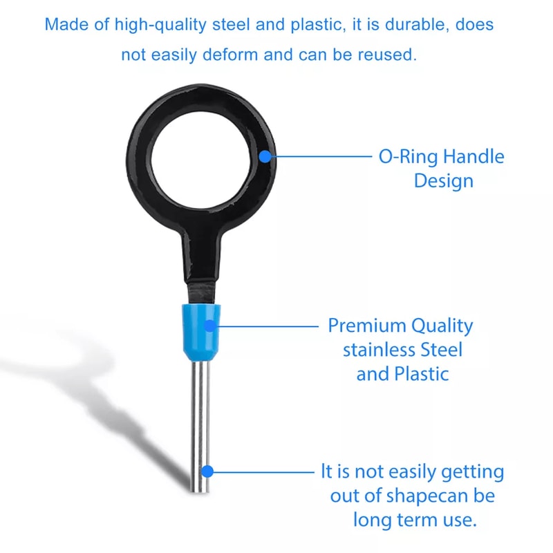 Automotive Terminal Removal Tool Kit Wire Connector Extractor Pin Puller Set For Car Electrical Ma 1
