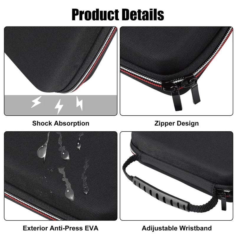 Portable Carry Travel Case Game Card Holder Storage Bag For Nintendo XL Console And Accessories Sho 2