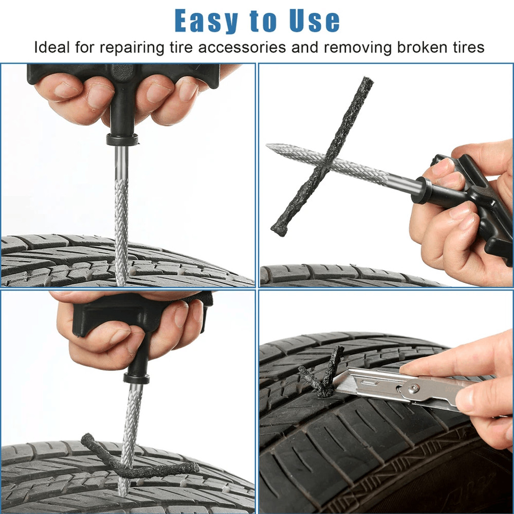 Tire Repair Carbide Burr Drill Bit Cutter Tyre Patch Plug Tool Kit For Efficient Tire Puncture Fix 2