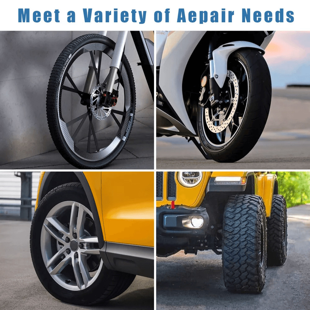 Tire Repair Carbide Burr Drill Bit Cutter Tyre Patch Plug Tool Kit For Efficient Tire Puncture Fix 4