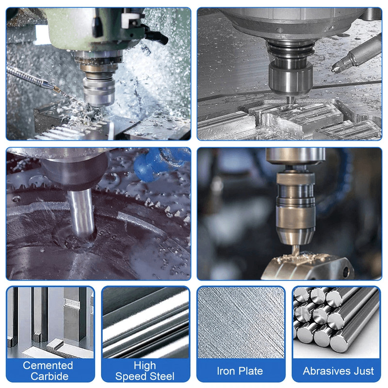 Center Drill Countersink Pilot Bits Set HSS Metalworking Drill Bit Kit 2