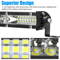 LED Work Light Bar Combo Spot Flood Driving Lamp For SUV ATV Boat Off Road 3