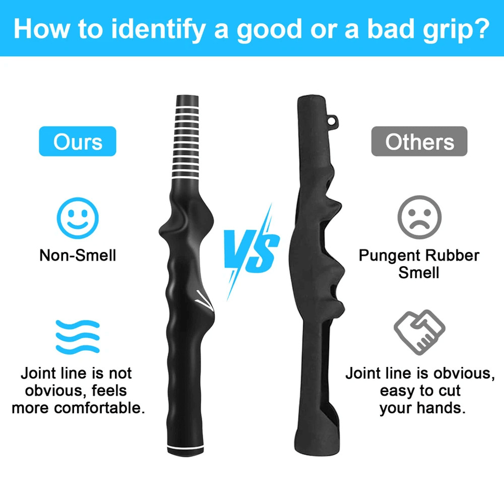 Golf Grip Trainer For Right Hand Standard Teaching Aid For Swing Correction Training Grip For Pract 5