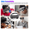 LED Head Magnifying Glass With Adjustable Headband Visor Magnifier For Reading Sewing Electronics R 4