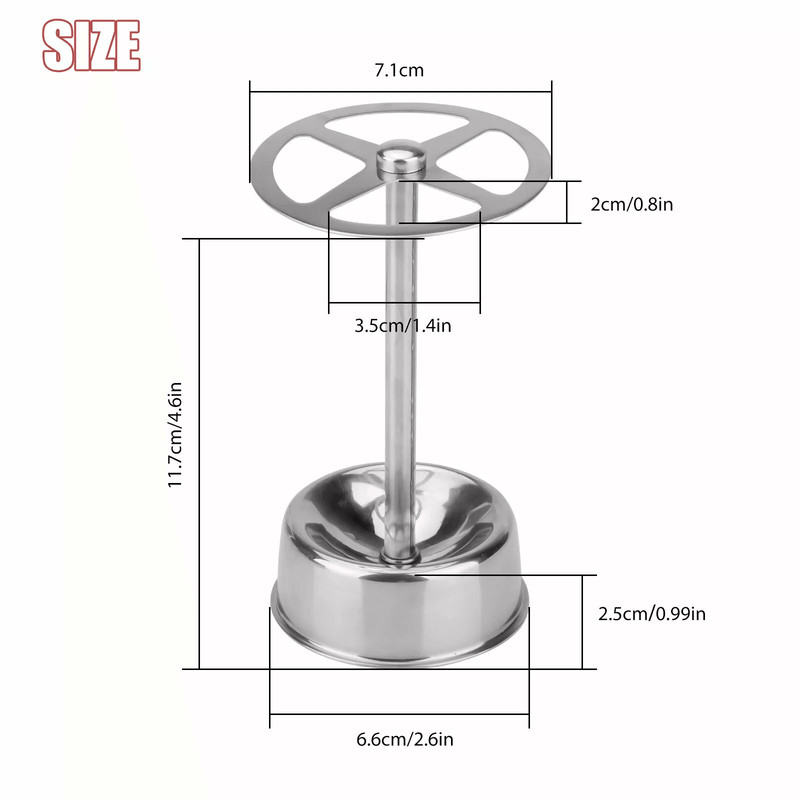 Stainless Steel Toothbrush Holder Stand Rack For Bathroom Kitchen 3