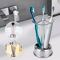 Stainless Steel Toothbrush Holder Stand Rack For Bathroom Kitchen 0