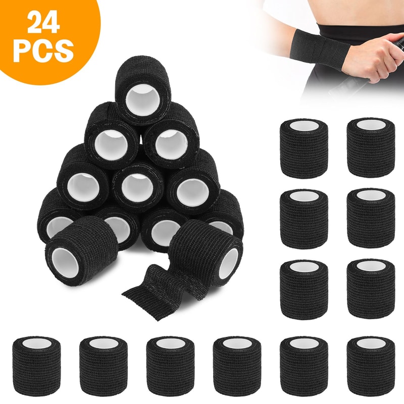 Cohesive Elastic Wrap Grip Tape Tattoo Self Adhesive Bandage For Wound Care Sports Ankle Support An 7
