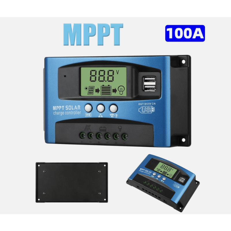 MPPT Solar Charge Controller Auto Focus Tracking Regulator With LCD Display For Solar Panel System  6