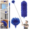 Microfiber Cobweb Duster Cleaning Brush Kit With Extension Pole Ceiling Fan Cleaner For High Reach 0