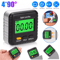Digital Angle Finder Gauge Protractor LCD Inclinometer Level Box Magnetic Tool 0